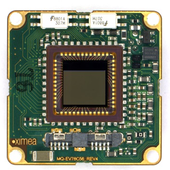 Cámara USB tipo board para infrarrojo