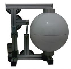 Esfera integradora con espectrómetro
