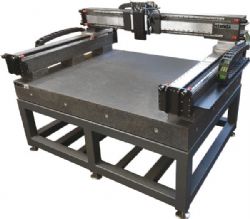 Sistema de posicionamiento XYZ de ultraprecisin tipo Gantry de granito- 8-0240